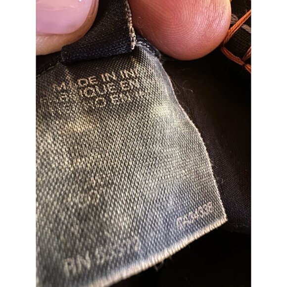 Vintage 90s French Connection colorful embroidered black a-line skater skirt 8 - Picture 9 of 9